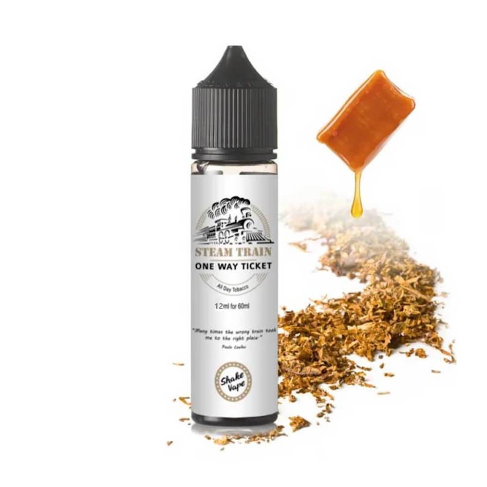 Steam Train One Way Ticket 12ml/60ml bottle flavor