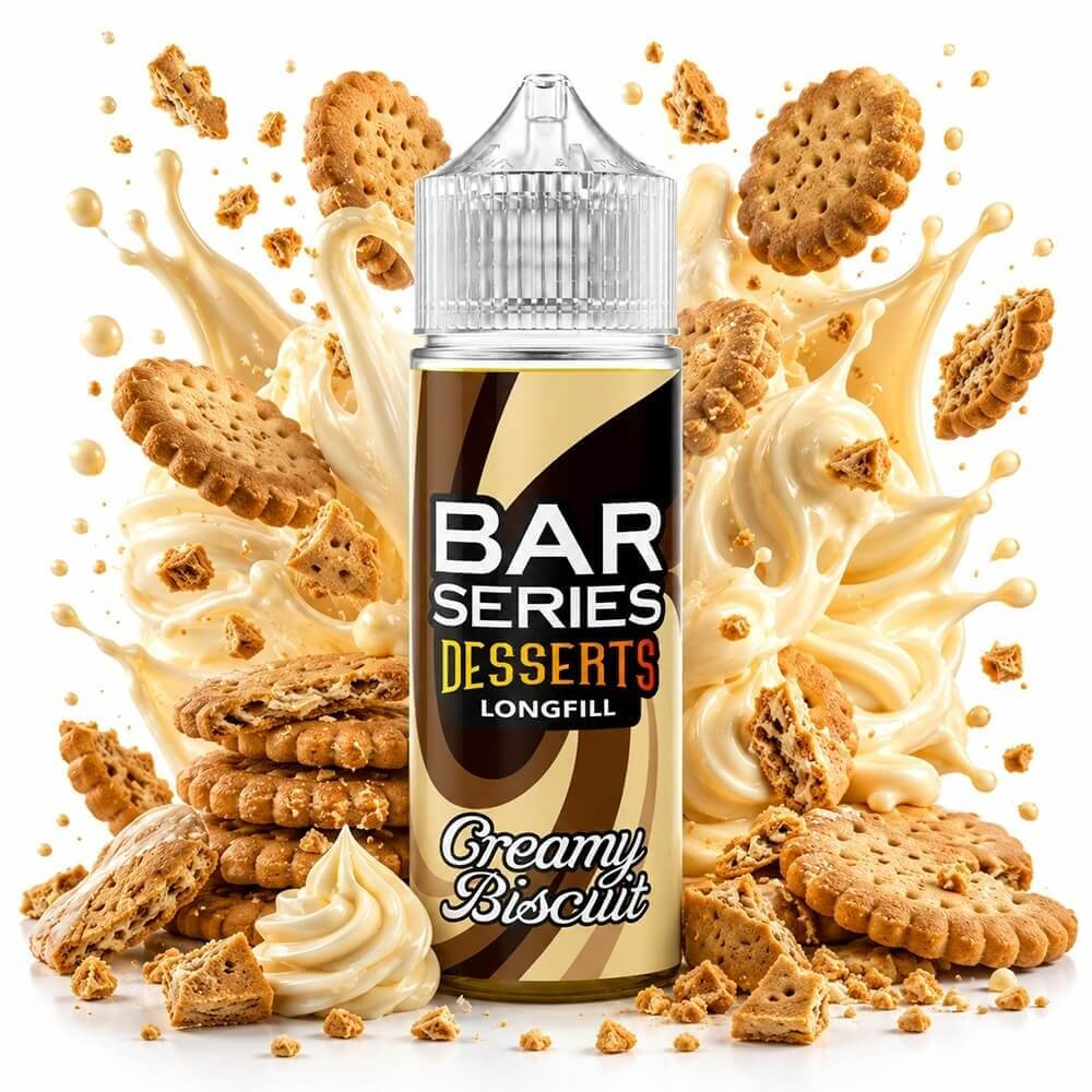 Bar Series Creamy Biscuit 10ml/120ml Flavorshot