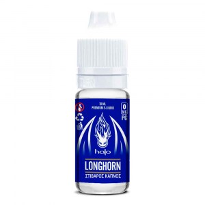 Έτοιμο υγρό αναπλήρωσης Halo Longhorn 10ml