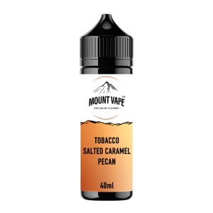 MOUNT VAPE TOBACCO SALTED CARAMEL PECAN 40ML/120ML FLAVORSHOT