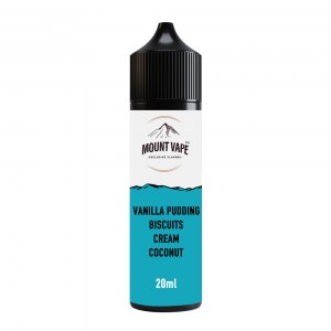 MOUNT VAPE VANILLA PUDDING BISCUITS CREAM COCONUT 20ML 60ML FLAVORSHOT