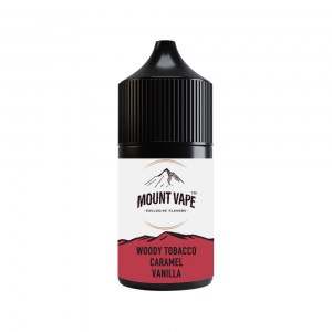 MOUNT VAPE WOODY TOBACCO CARAMEL VANILLA 10ML 30ML FLAVORSHOT