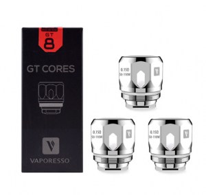 Αντιστάσεις ατμοποιητών Vaporesso GT8 Coil 0.15Ω (50-110W)