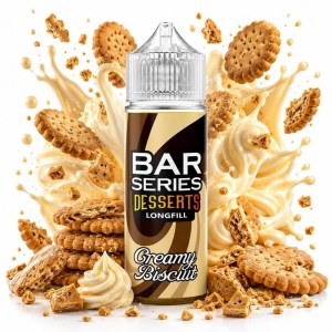 Bar Series Creamy Biscuit 10ml/120ml Flavorshot