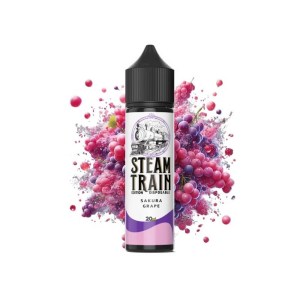 Steam Train Disposable Edition Sakura Grape 20ml/60ml bottle flavor